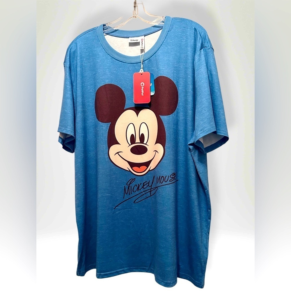 NWT Disney’s Men’s or Unisex Mickey Mouse Graphic Relaxed T Size 2XL